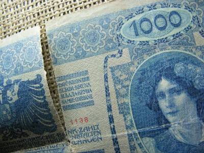 1000 korona, 1902, felülbélyegzéssel
