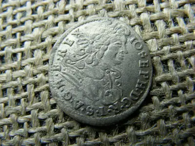 József ezüst poltura, 1709, PH