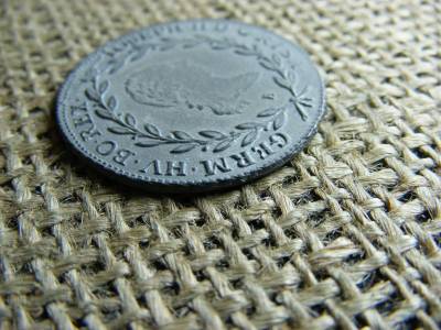 20 krajcár 1786 B, ón, hamisítás gyanúja