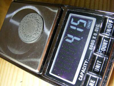 20 krajcár 1786 B, ón, hamisítás gyanúja