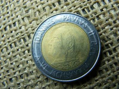 Vatikán 500 lira érme, 1984