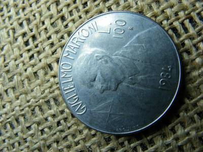 San Marino 100 lira, 1984