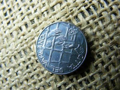 Vatikán 50 lira érme, 1994