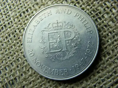 25 pence, 1972, Egyesült Királyság