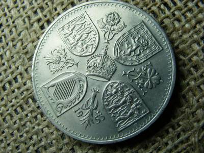 5 shilling, 1952, Nagy-Britannia