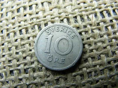 10 öre 1920, Svédország, nikkel