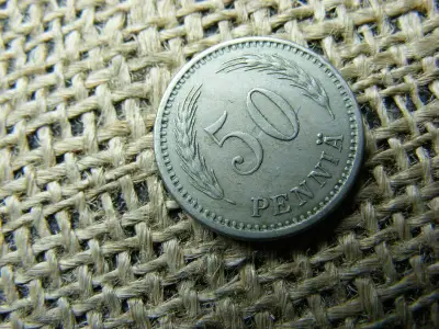 50 pennia, 1929, Finnország