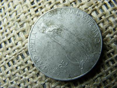 Vatikán 1 lire, 1937