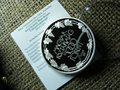 Ezüst 5000 forint, 2008, BU, dísztok