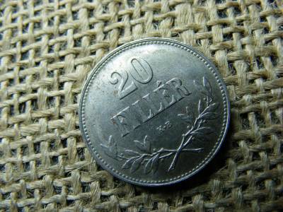 20 fillér, 1920, korona pénzrendszer