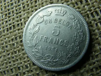 5 frank 1931, Svájci érme