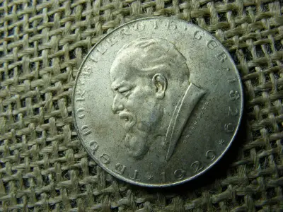 Ezüst 2 schilling érme, 1929