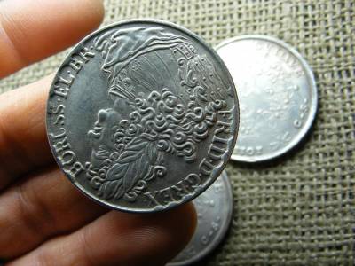 Tallér másolat, 1707, nem ezüst