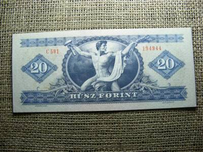 20 forintos bankjegy, 1975