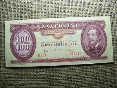 100 forintos bankjegy, 1984
