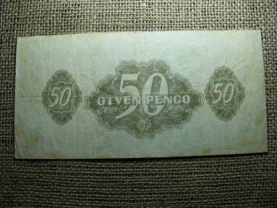 50 pengő, 1944, vörös hadsereg, kicsi