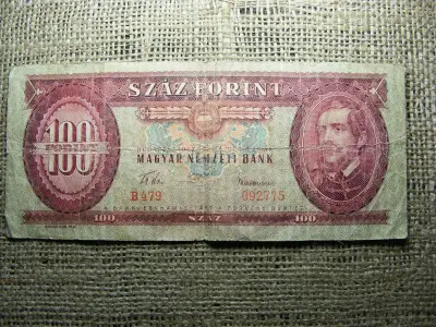 100 forintos bankjegy, 1957