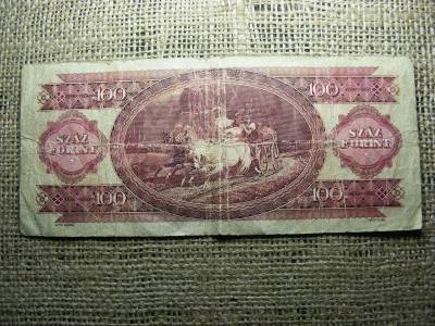 100 forintos bankjegy, 1957
