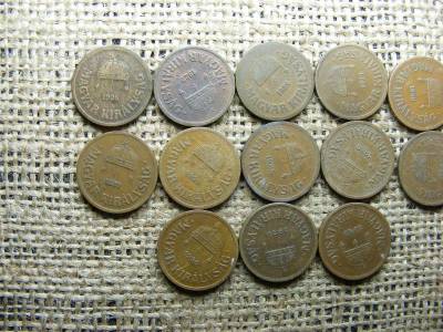 2 fillér, 1926-1940 sor, 1932-1933 nélkül