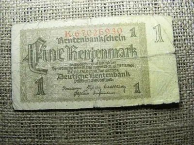 1 márka, 1937, Németország