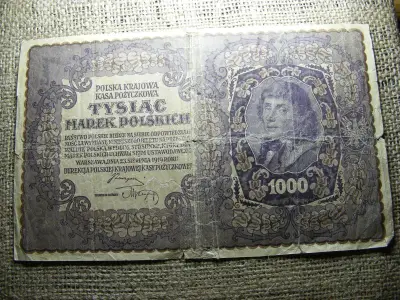 1000 Márka bankjegy, 1919, Németország