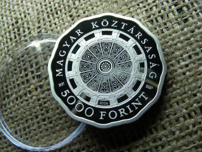 Ezüst 5000 forint, 2006, PP