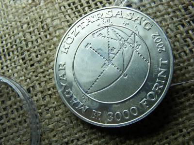 Ezüst 3000 forint, 2002, BU