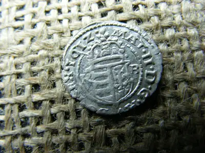 II. Mátyás ezüst dénár, 1612, KB, X