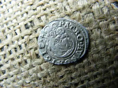 II. Mátyás ezüst dénár, 1618, KB, X