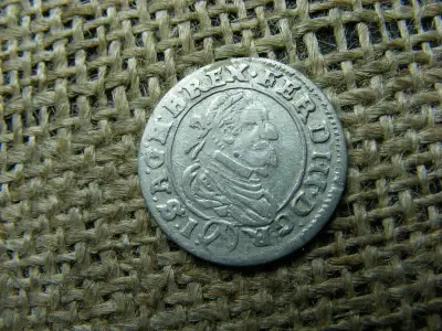 Ezüst 3 krajcár, 1625, Bécs