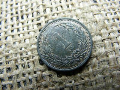 1 fillér, 1902, korona kori érme