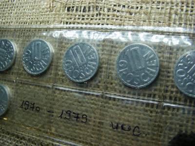 10 Groschen, 1970-1979 sor, UNC