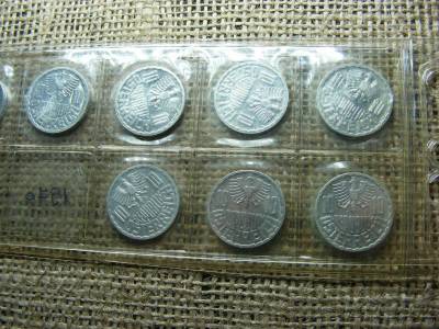 10 Groschen, 1970-1979 sor, UNC