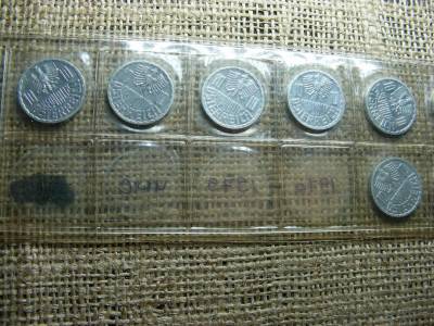 10 Groschen, 1970-1979 sor, UNC
