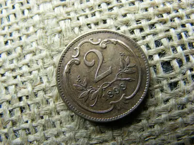 2 Heller, 1898, Korona-pénzrendszer