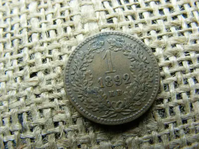 1 krajcár 1892, Ferenc József korona