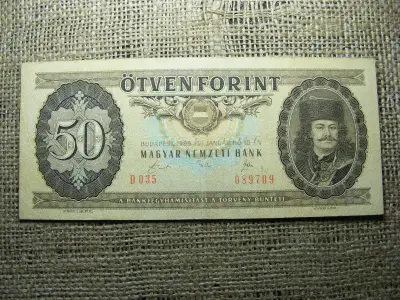 50 forintos bankjegy, 1989