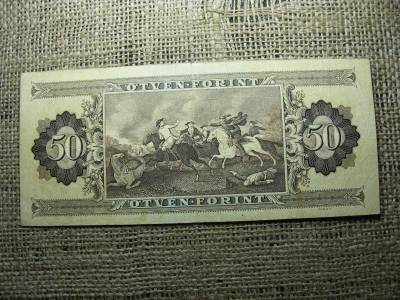 50 forintos bankjegy, 1989
