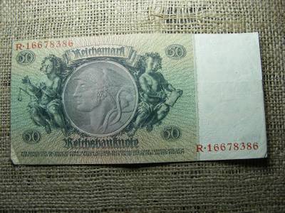 Birodalmi 50 márka bankjegy, 1933, R