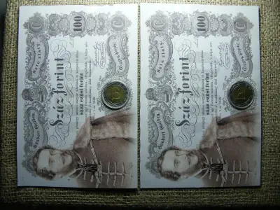 100 forint, 2002, Kossuth, Elsőnapi, sorszámkövető pár
