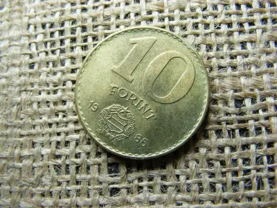 10 forintos érme, 1986