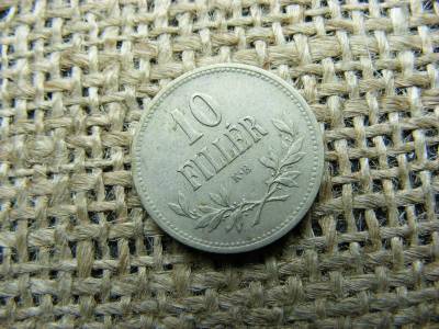 10 fillér, 1916, Korona kori érme