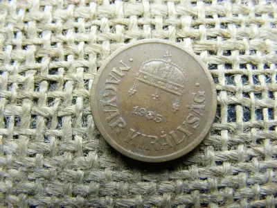 2 fillér, 1935, Magyarország