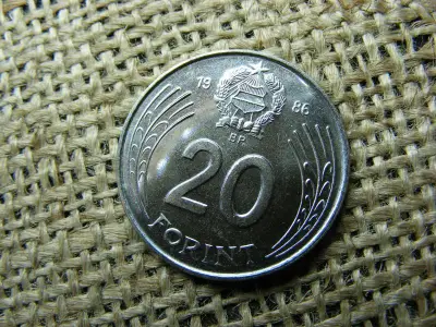 20 forintos érme, 1986