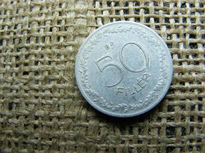 50 fillér, 1966, magyar érme
