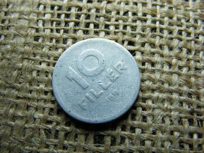 10 Fillér, 1950, MNK, Alumínium
