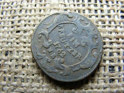 1 krajcár, 1762, NB R