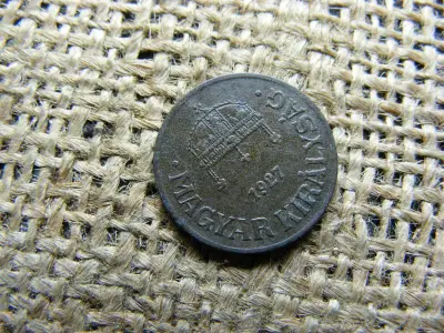 1 fillér, 1927, Magyarország