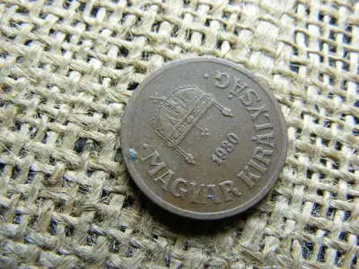 2 fillér, 1930, Magyarország