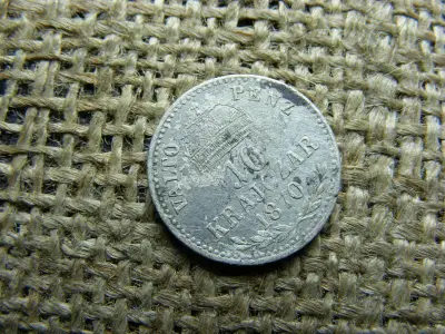 Ezüst 10 krajcár, 1870, KB VP